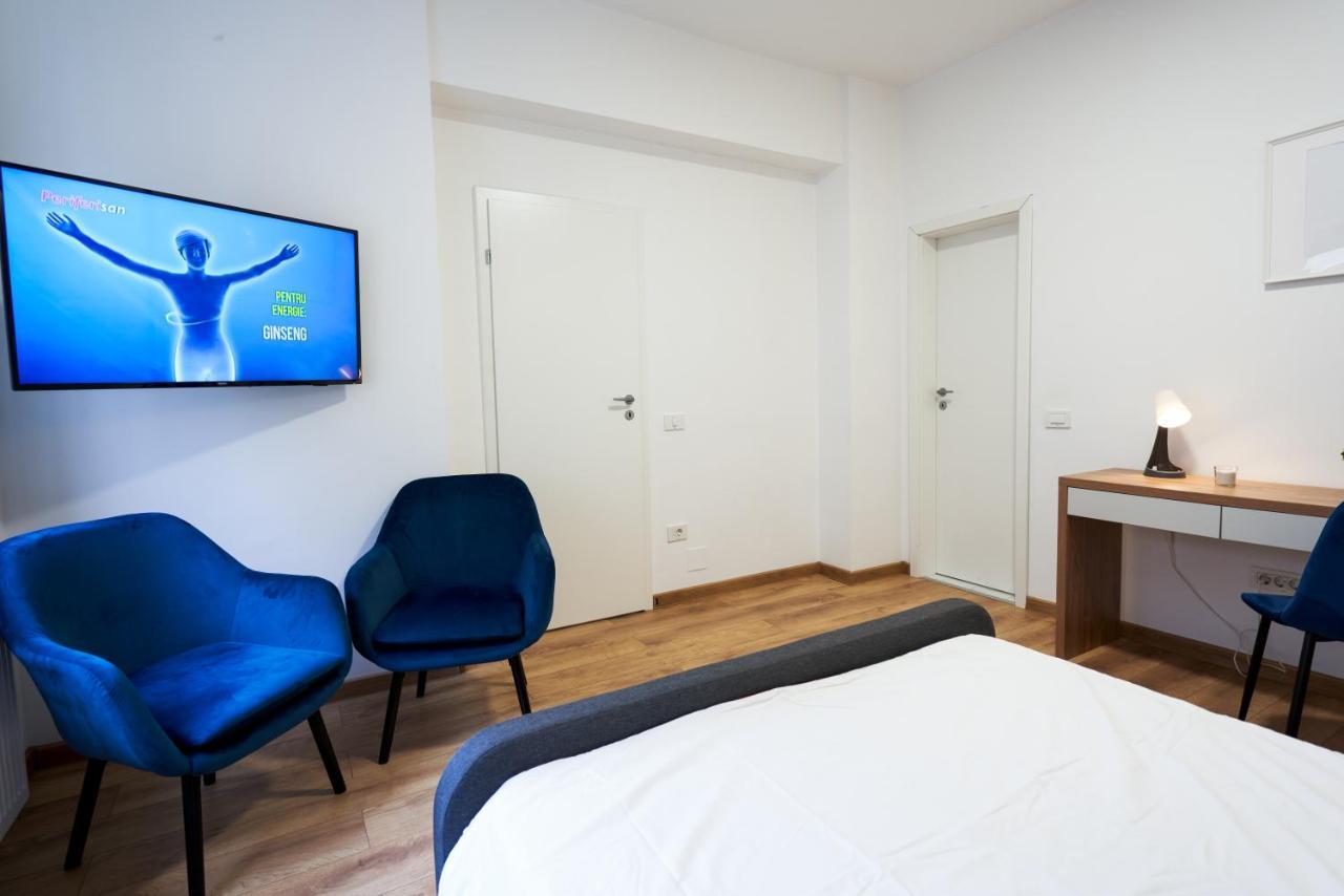 Minimalist Design Apartament In Magheru Bucharest Luaran gambar
